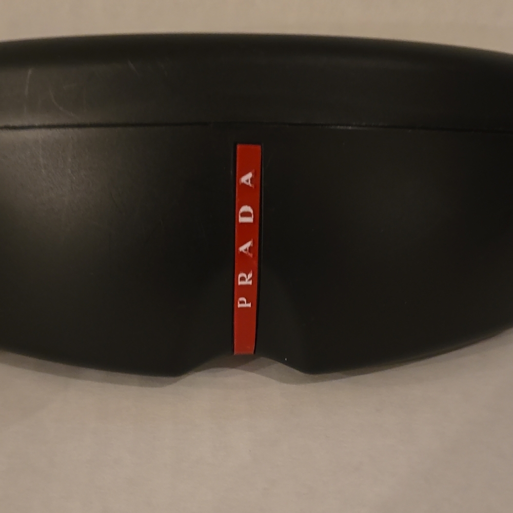 Prada Brown Cat-Eye Sunglasses - Model number (SPR 08R). Prescription Lens - Picture 6 of 6